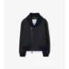 Wool Blend Bomber Jacket