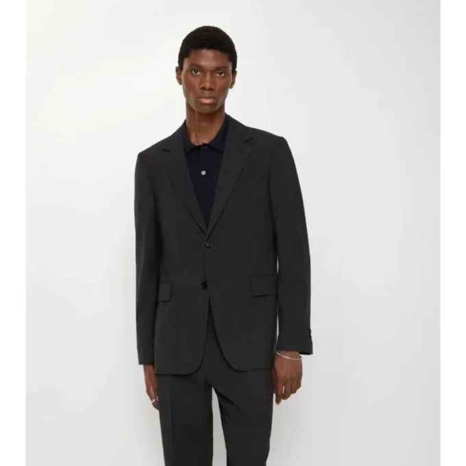 Wool Blend Tailored Jacket