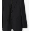 Wool Blend Tailored Jacket