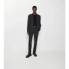 Wool Blend Tailored Trousers