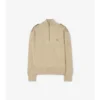Wool Cashmere Half-Zip Sweater