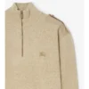 Wool Cashmere Half-Zip Sweater