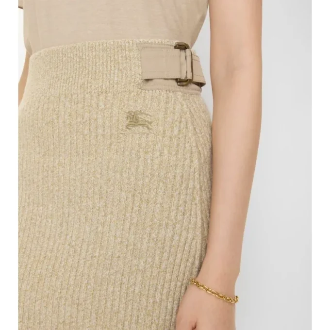 Wool Cashmere Mini Skirt