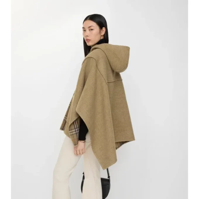 Wool Duffle Cape
