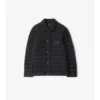 Wool Flannel Padded Overshirt
