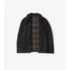 Wool Flannel Padded Overshirt