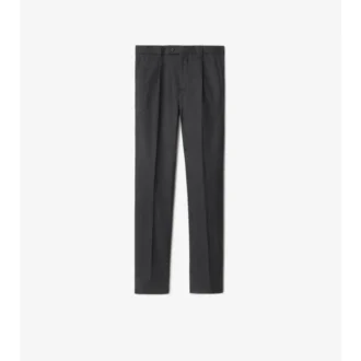 Wool Flannel Tailored Trousers
