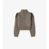 Wool Half-Button Sweater