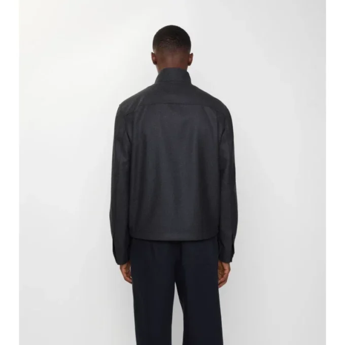 Wool Harrington Jacket