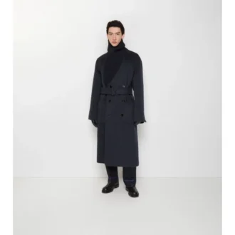 Wool Mohair Blend Coat