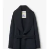 Wool Mohair Blend Coat