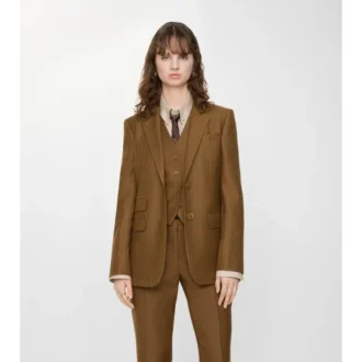Wool Mohair Tailored Jacket