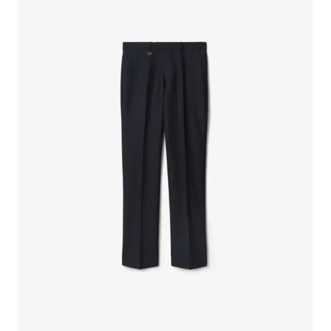 Wool Mohair Tailored Trousers