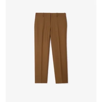 Wool Mohair Tailored Trousers