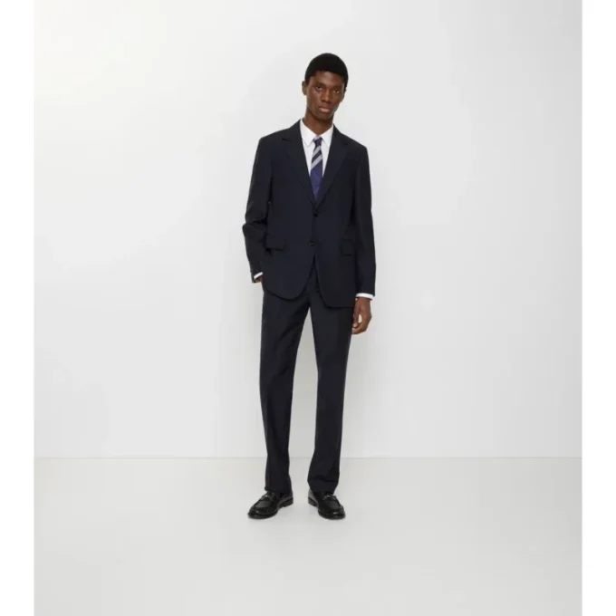 Wool Mohair Tailored Trousers
