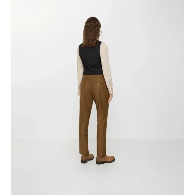 Wool Mohair Tailored Trousers