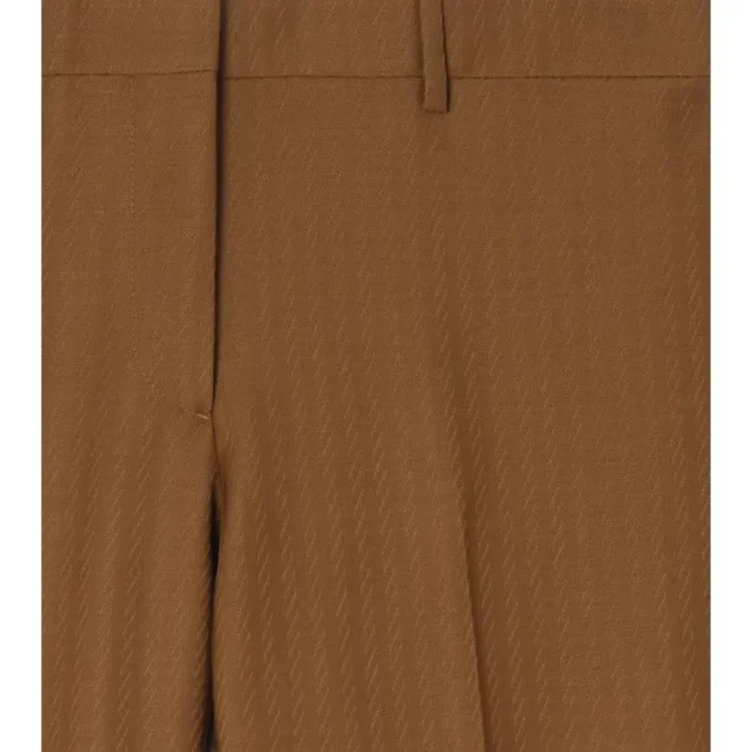 Wool Mohair Tailored Trousers