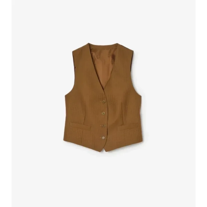 Wool Mohair Waistcoat
