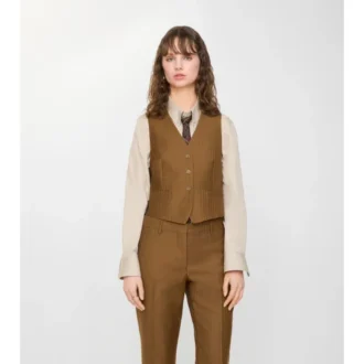 Wool Mohair Waistcoat