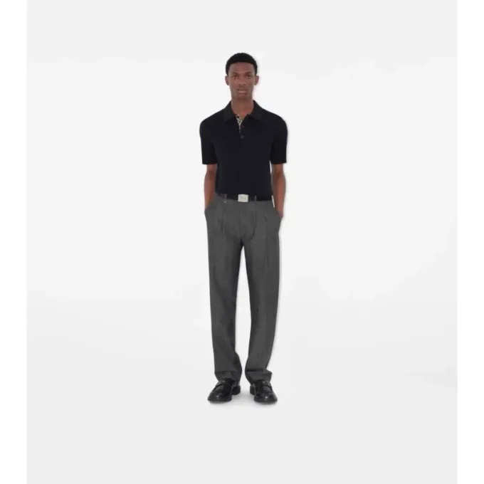 Wool Polo Shirt
