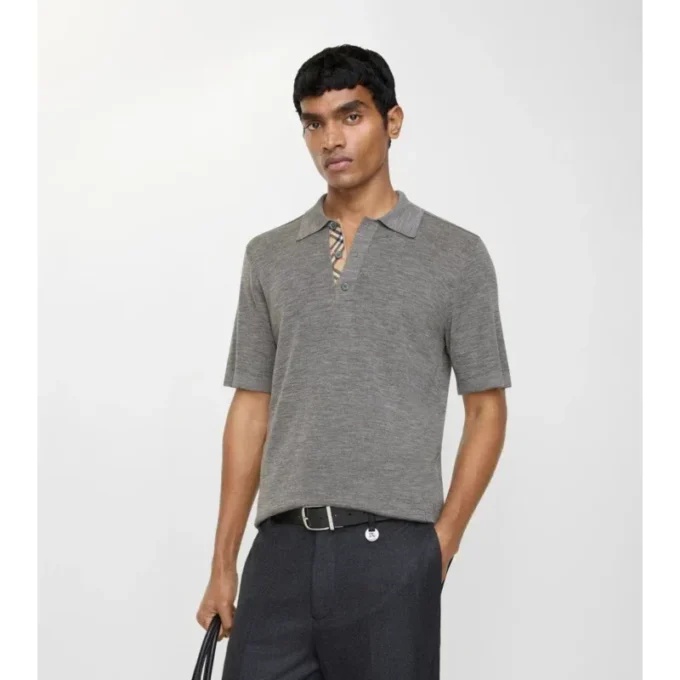 Wool Polo Shirt