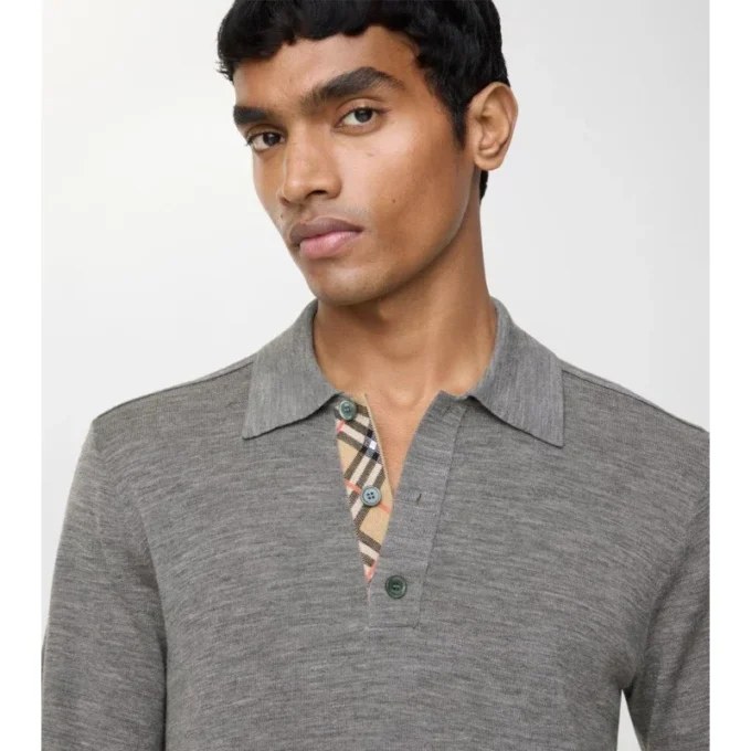 Wool Polo Shirt
