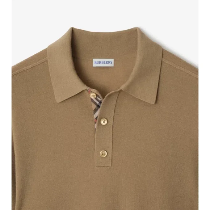 Wool Polo Shirt