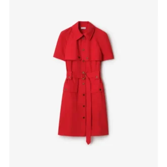 Wool Trench Dress