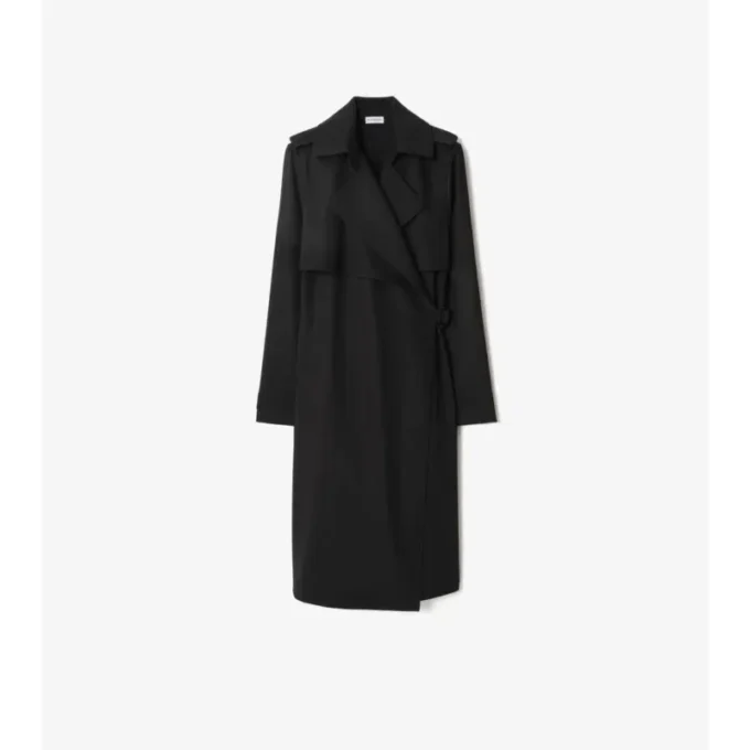 Wool Trench Dress