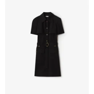 Wool Trench Dress