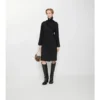 Wool Trench Dress
