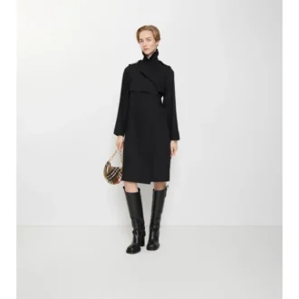 Wool Trench Dress